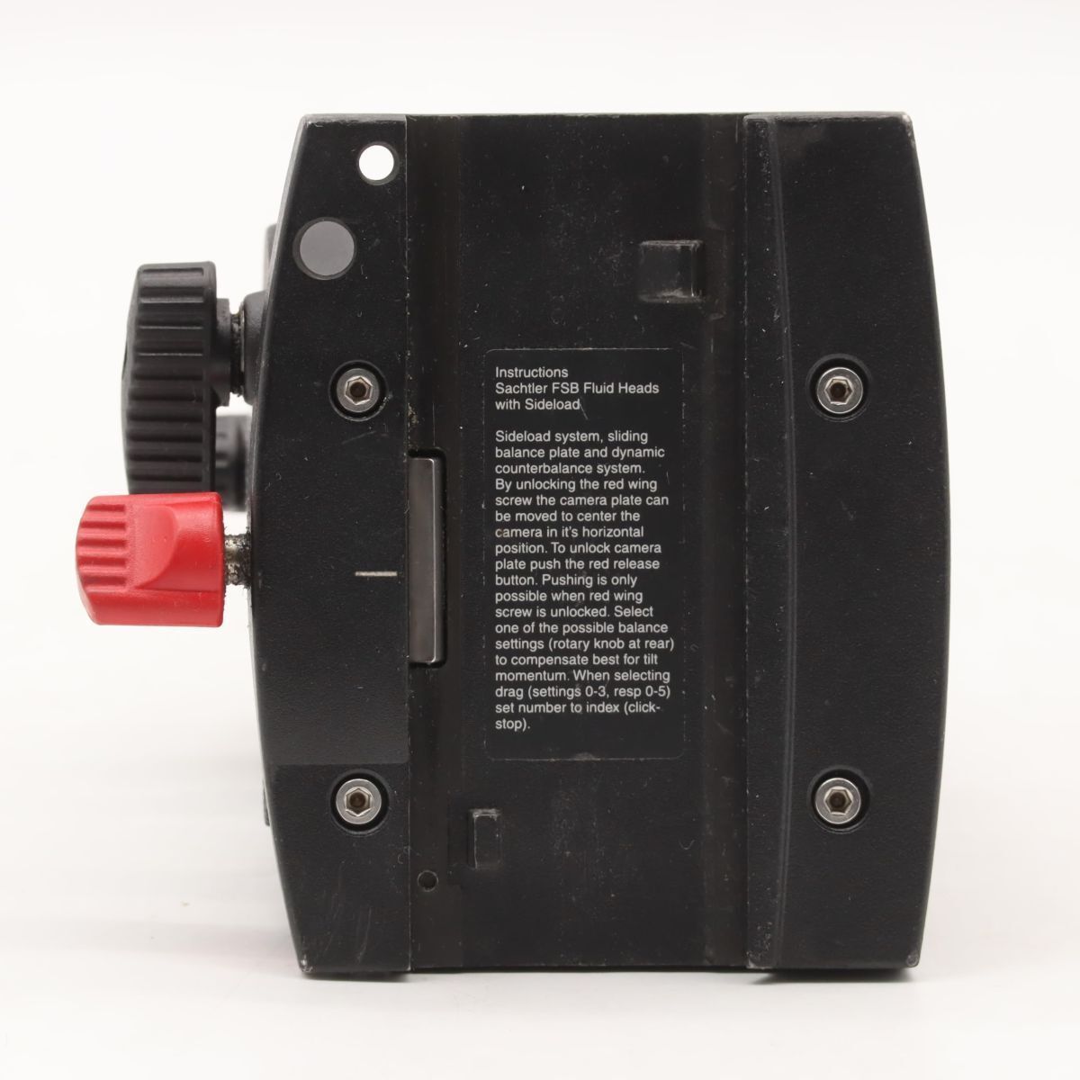  Sachtler ザハトラー FSB 6 フルードヘッド ビデオ雲台 雲台 カメラアクセサリー
