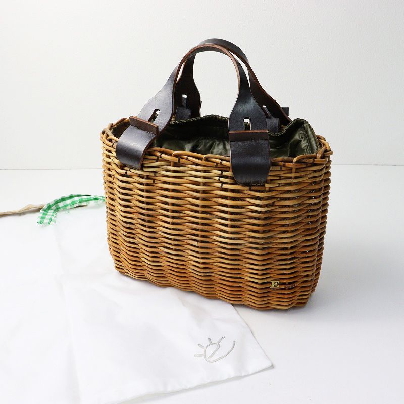母の日 白竹 籠 工芸品 手編み かごバッグ バンブーバスケット 籠 かご