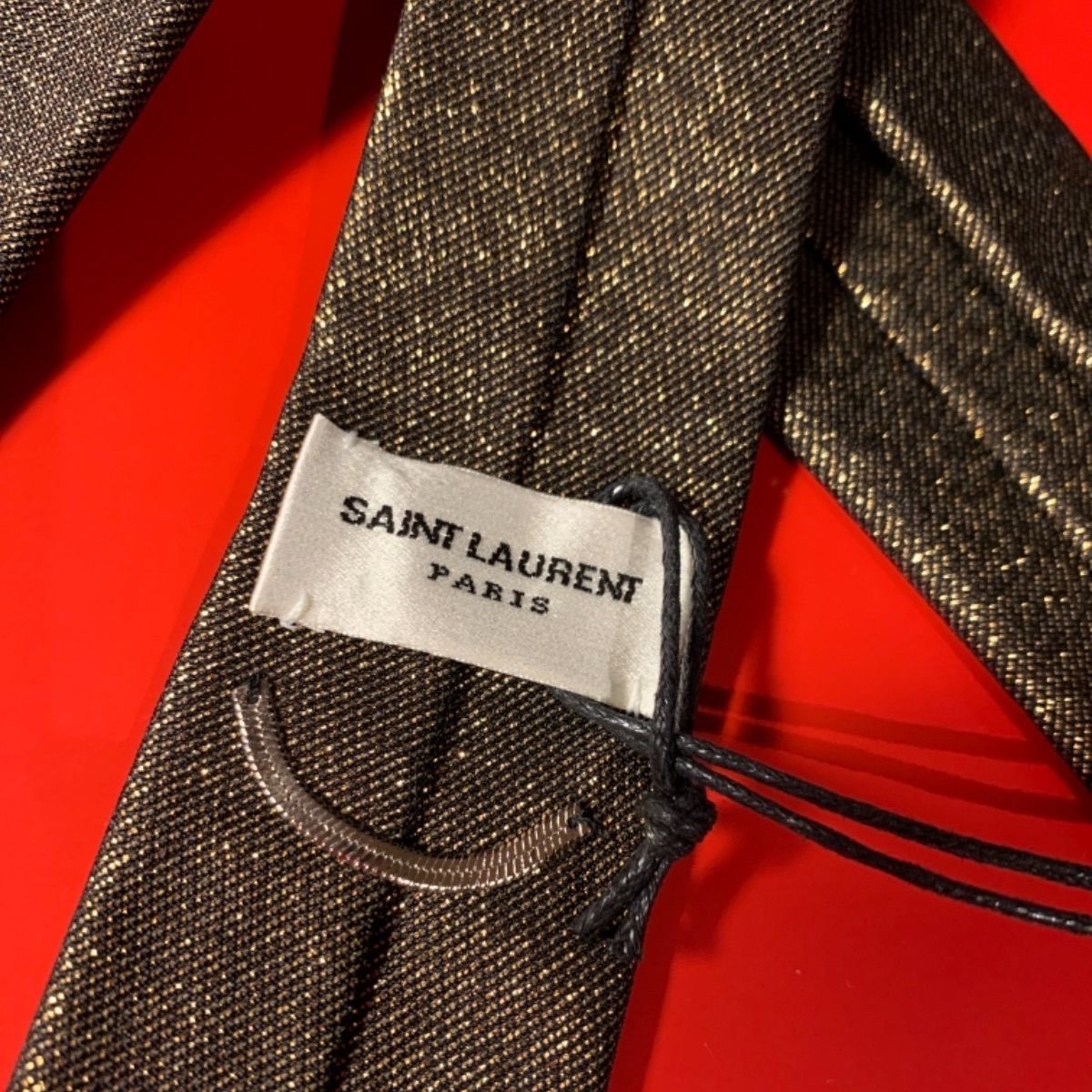 Saint Laurent - サンローラン パリ Saint Laurent paris ナロータイ