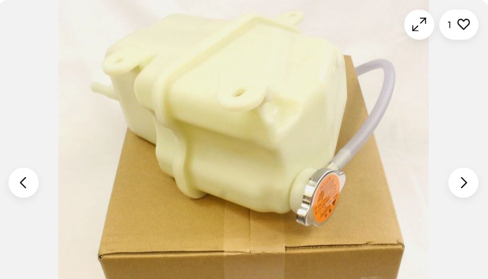 三菱純正 スペースギア ラジエーター コンデンサータンク