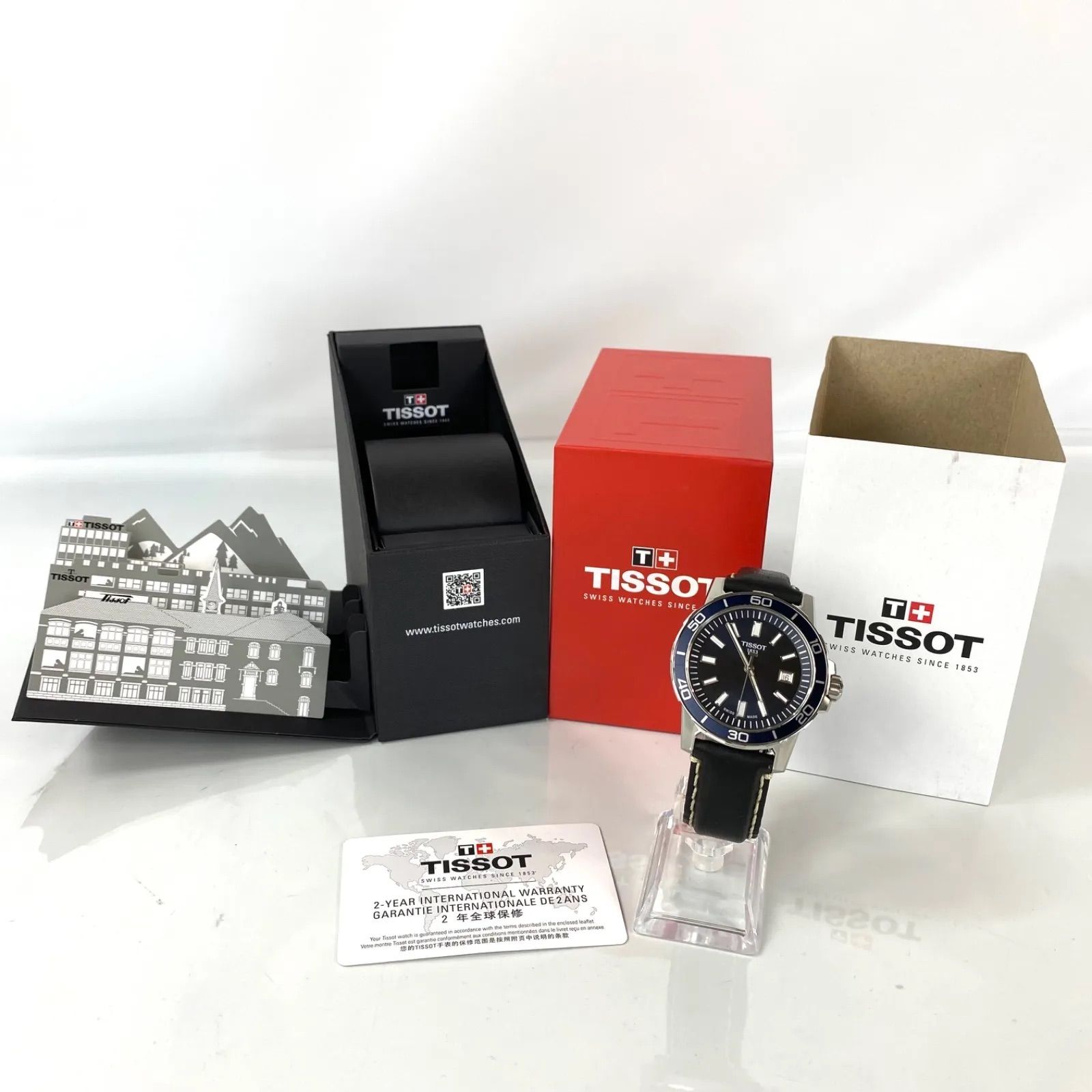ティソ TISSOT スーパースポーツ T125610A クォーツ デイト表示 