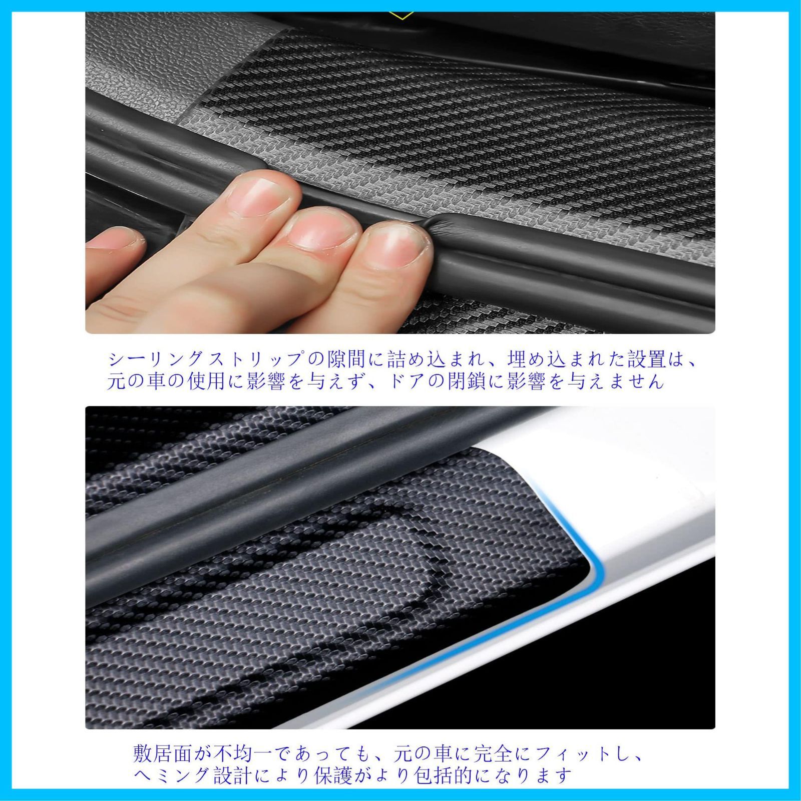 トヨタ アルファード スカッフプレート トヨタ アルファード 30系 LEDスカッフプレート ブルーイルミ
