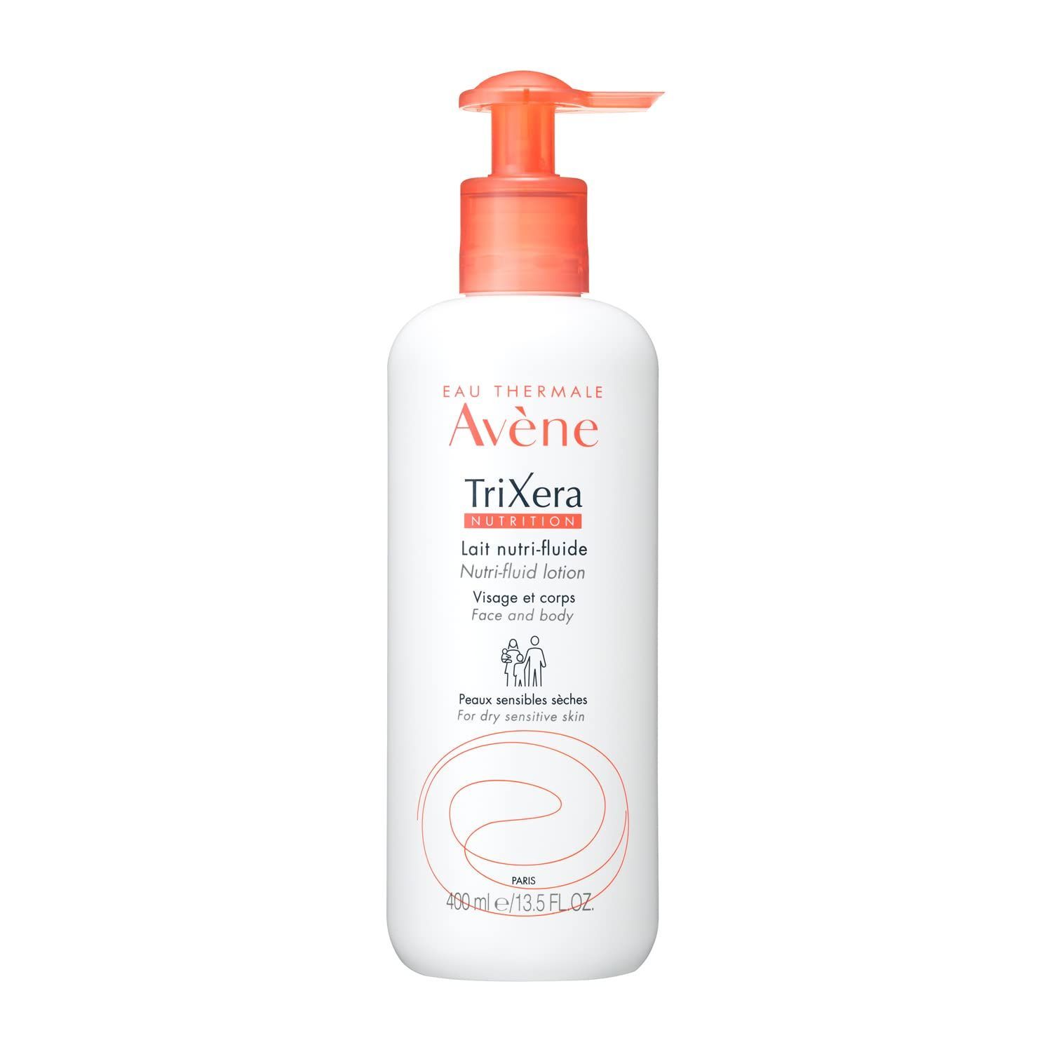 【新着商品】フルイドミルク 400mL トリクセラNT ボディクリーム 乾燥 赤ちゃん ママ アベンヌ(Avene) 全身 顔 敏感肌 ファミリー