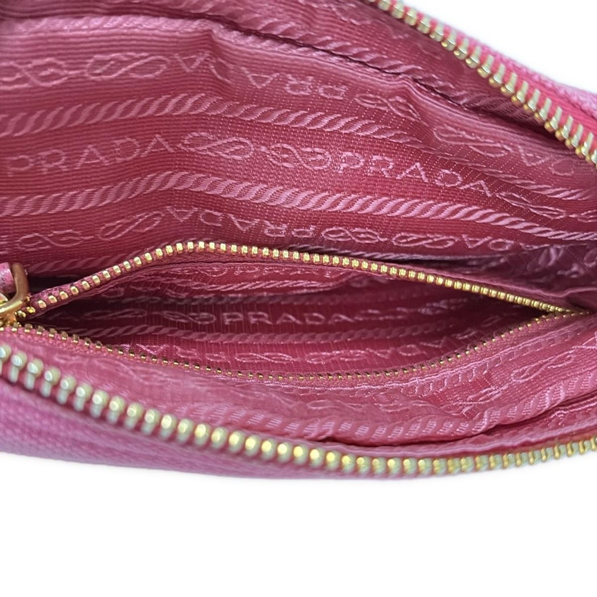 【美品】PRADA プラダ ピンクポーチ プラダ PRADA ポーチ コスメポーチ メイクポーチ PR