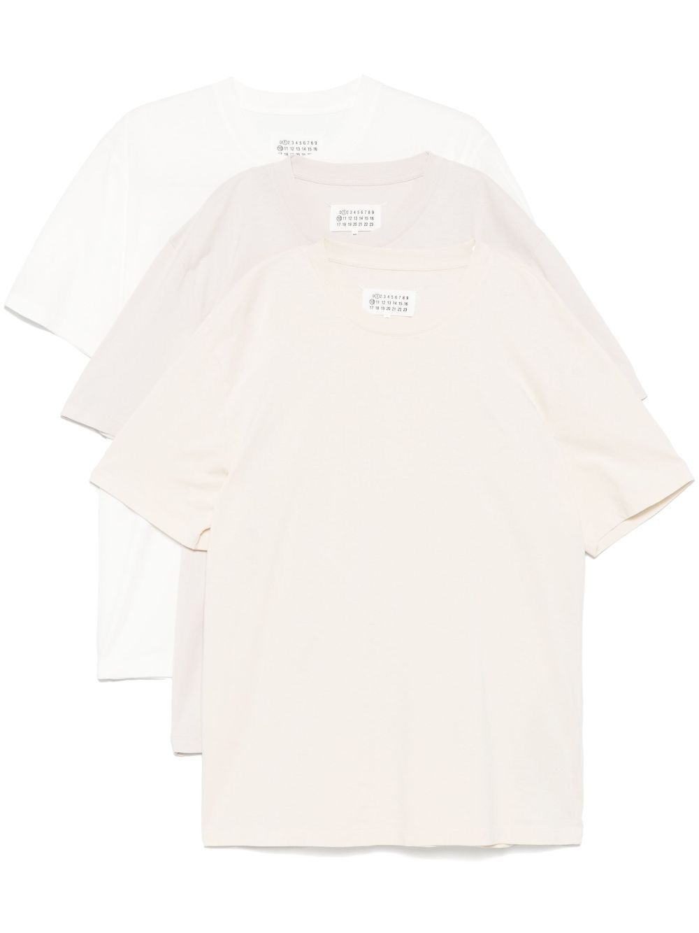 MAISON MARGIELA コットンTシャツ - 3枚パック 送料無料