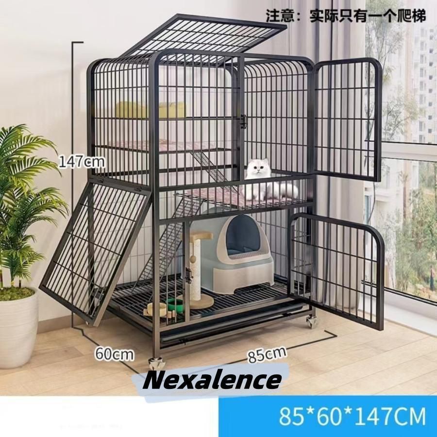 掃除しやすいネコ用ゲージ