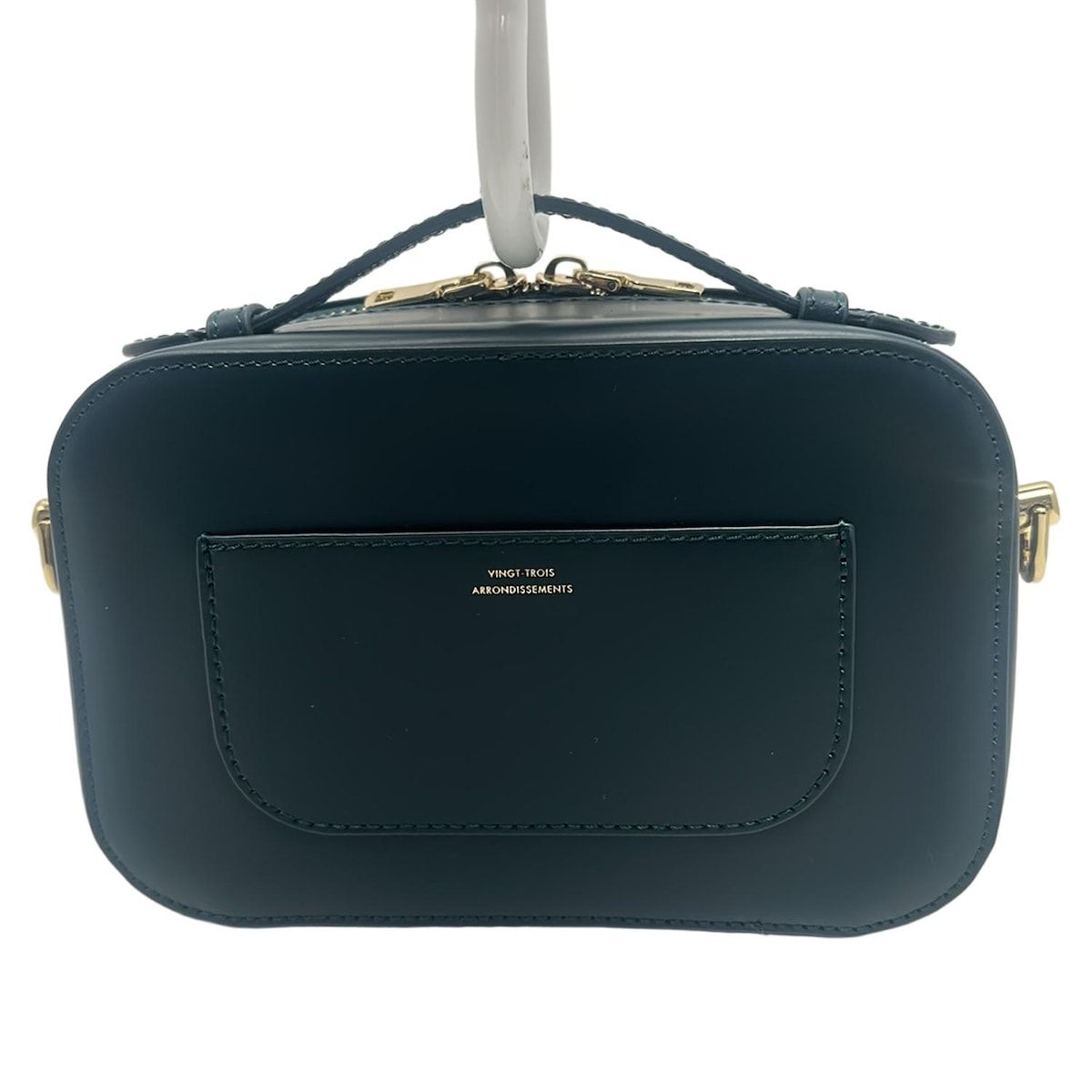 23区(ニジュウサンク) ハンドバッグ - ダークグリーン VINGT-TROIS  