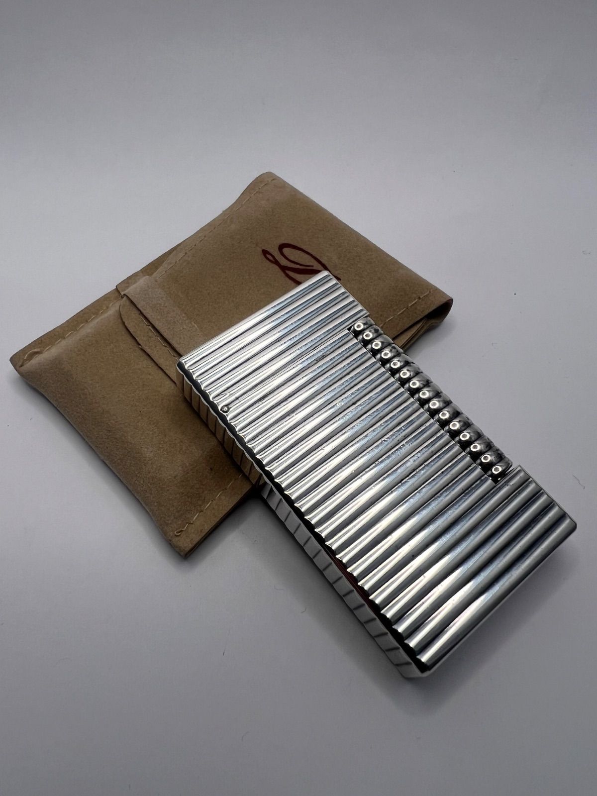 S.T.Dupont デュポン ガスライター ケース付き 北海道 札幌 デュポン ケース付き 新品 S.T Dupont エス・テー・デュポン ライター