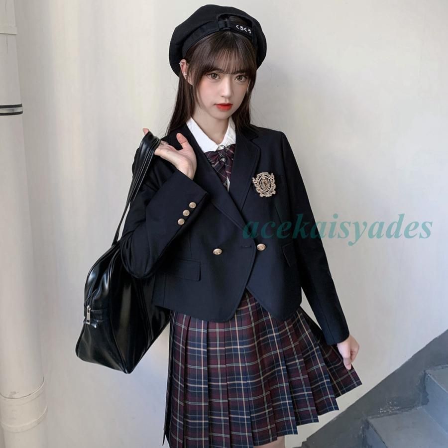 スーツ 高校生 女の子 女子 入学式 卒業式 女子スーツ 中学生 レデイース ブラウス コート 結婚式 七五三 ピアノ発表会 卒服 S M L XL 発表会 DL01