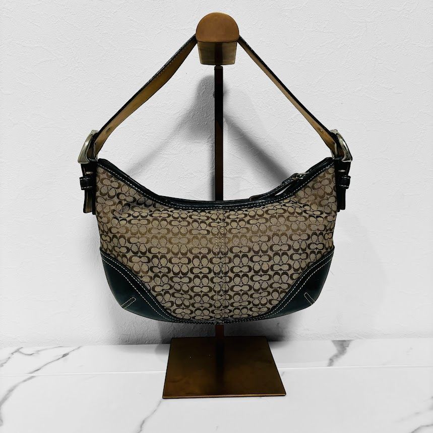 美品 COACH コーチ ワンショルダー ソーホー ハンドバッグ ポーチ 