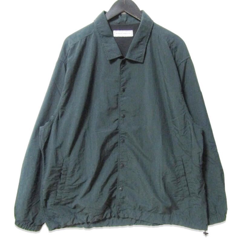 UNIVERSAL PRODUCTS ユニバーサルプロダクツ NYLON SHELL COACH JACKET 221-60401 コーチジャケット ナイロン グリーン 2 27109496