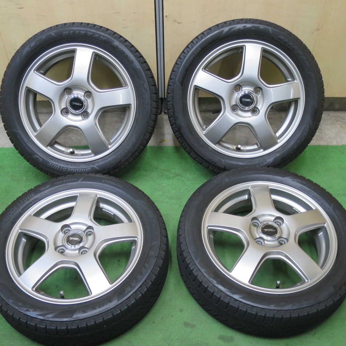 バリ溝！21年！9.5分☆スタッドレス 165/55R15 ブリヂストン 
