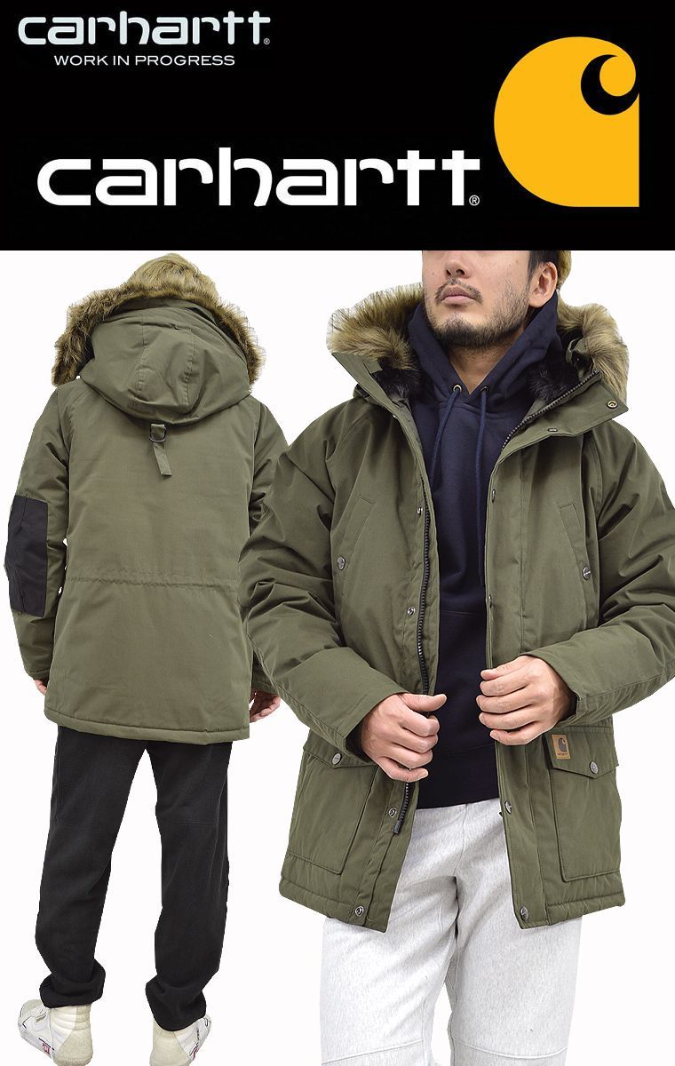 carhartt カーハート トラッパーパーカ WIP 防寒 - メルカリ