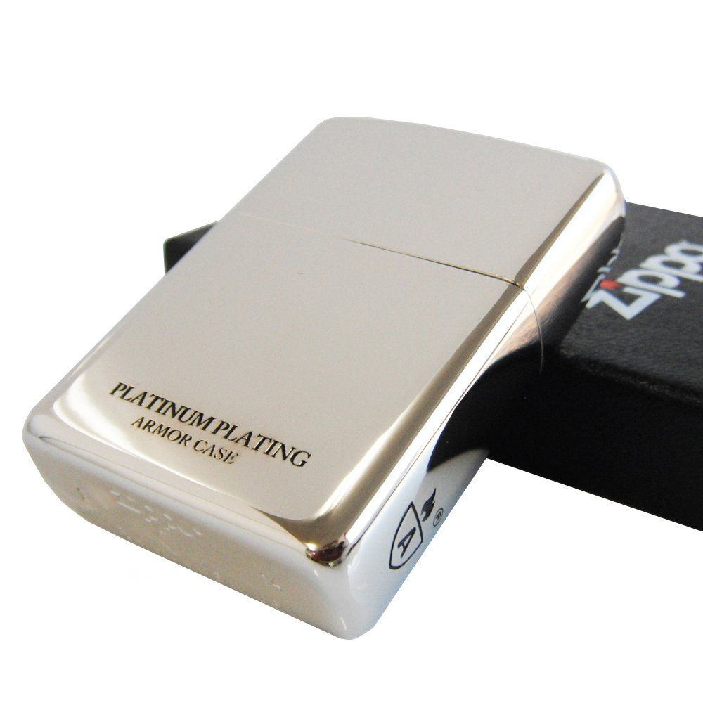 zippo platinam plating ジッポー アーマーモデルプラチナコーティングANMIX 16-plat