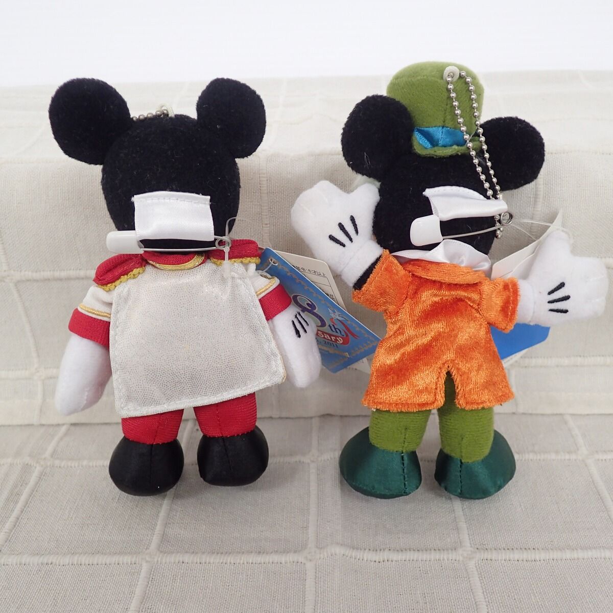ディズニー ぬいぐるみバッジ ミッキーマウス プリンス