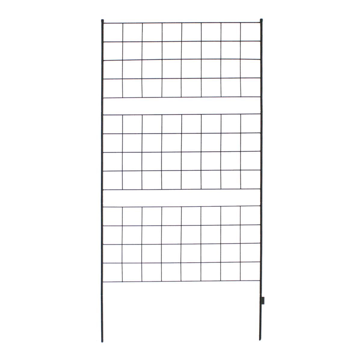 アイアンフェンス 高さ176 グラフ フェンス アイアン ガーデンフェンス ガーデニング 枠 柵 仕切り 目隠し 境目 クラシカル アンティーク 格子 ベランダ つる 薔薇 朝顔 園芸 ラティス 庭誘引 屋外 霜対策 ガーデンフェンス 