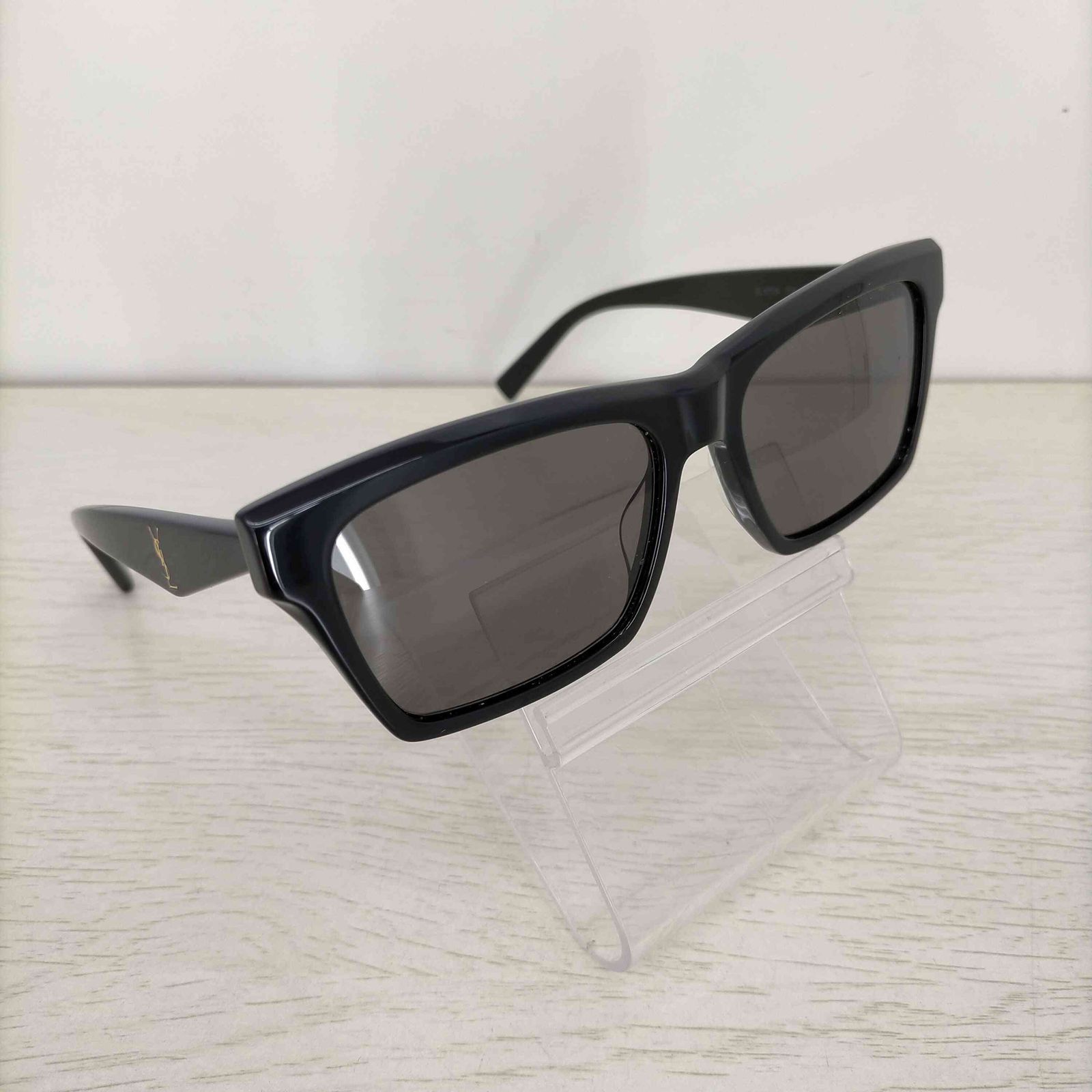 サンローラン Saint Laurent スクエア サングラス メンズ 56□16-145