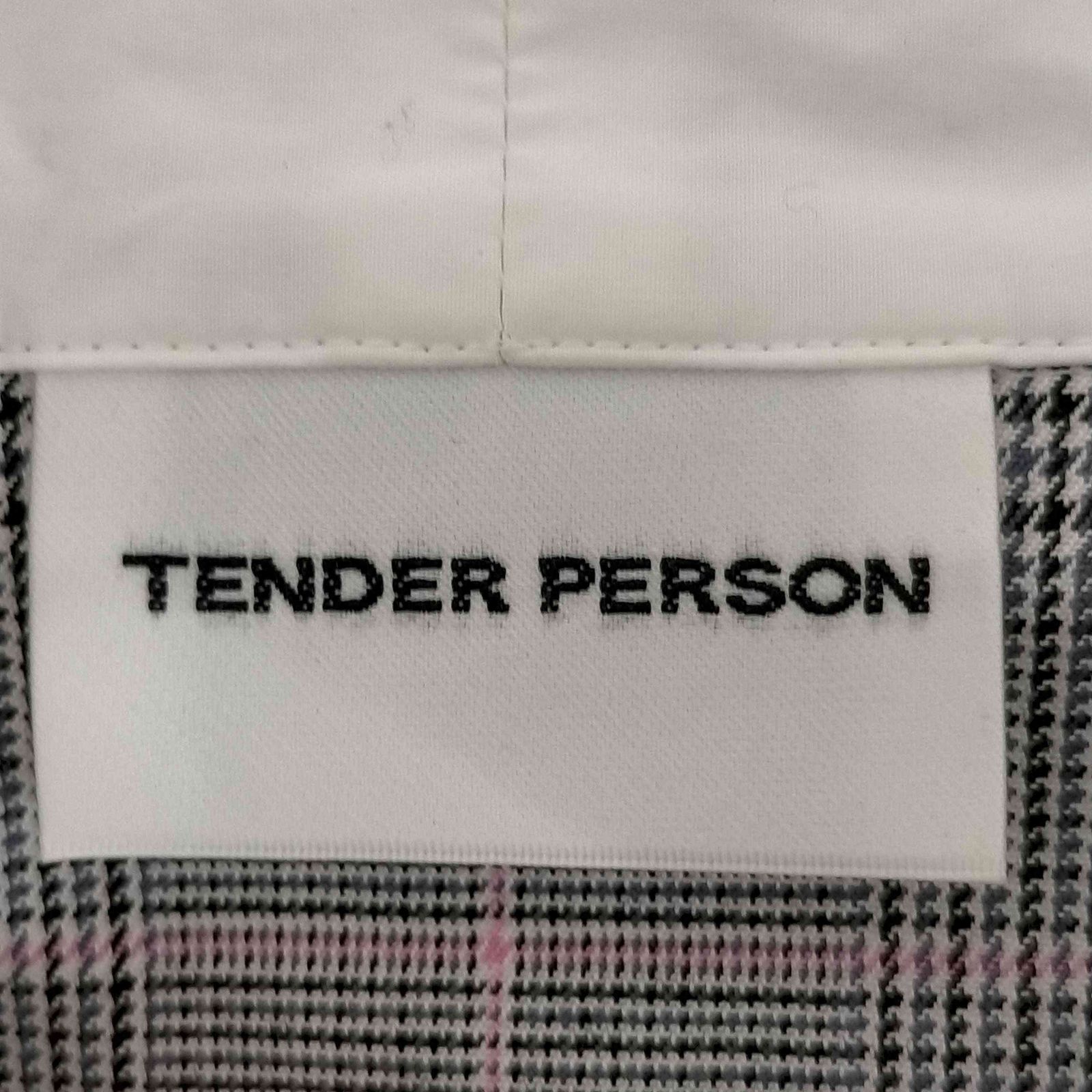 テンダーパーソン TENDER PERSON ファイヤーパターンプリント ボウタイ チェックシャツ レディース JPN：2 - メルカリ