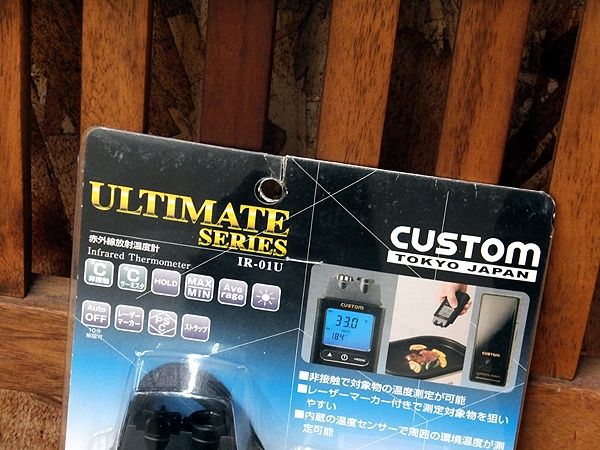 【特売バーゲン】 CUSTOM カスタム シリーズ 赤外線放射温度計 IR-01U
