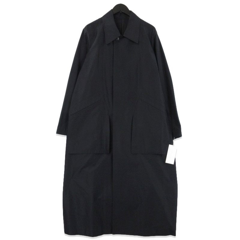 IRENISA イレニサ BALCOLLAR COAT IH-25SS-C030-FJT バル コート コットン シルク ネイビー 2 71012169
