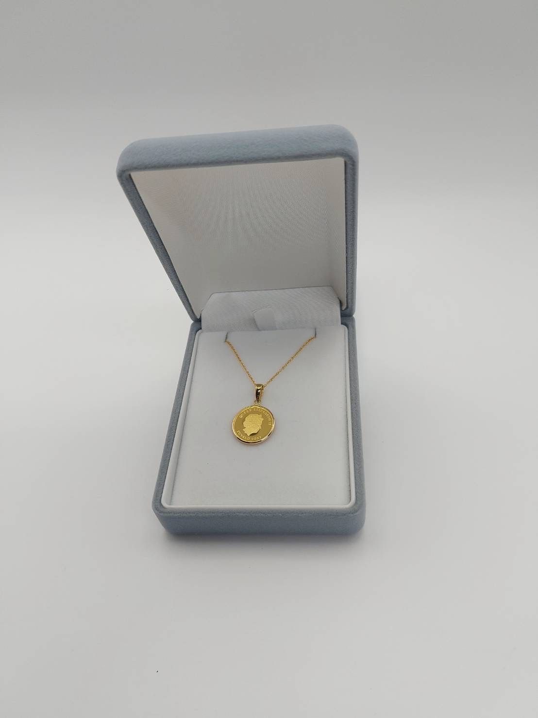 新品・未使用品】純金/18金 1/25ozツバルホース エリザベス コイン