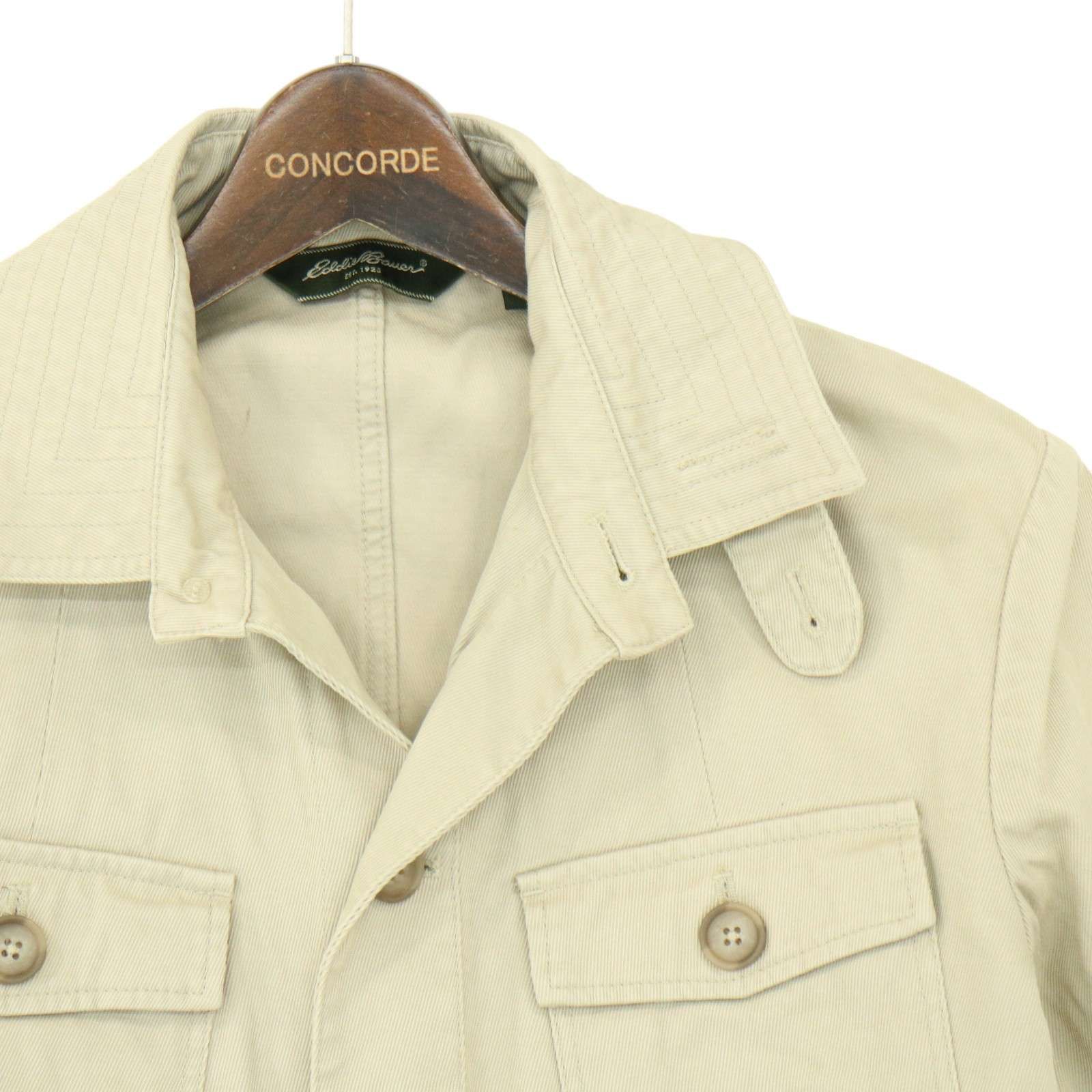 Eddie Bauer エディーバウアー 通年☆ コットン ワーク サファリ