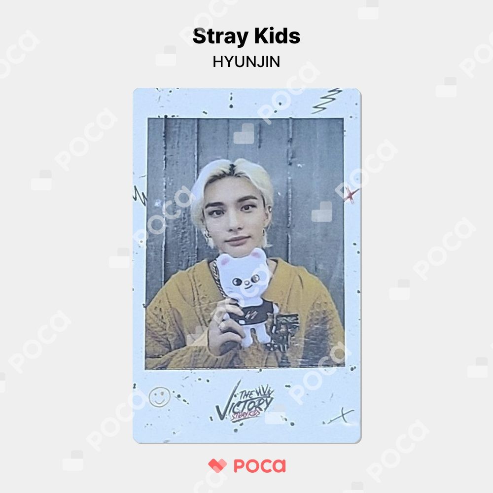 ヒョンジン フォトカード トレカ MANIAC skzoo victory straykids ヒョンジン スキズ トレカ STRAY KIDS x SKZOO POP-UP