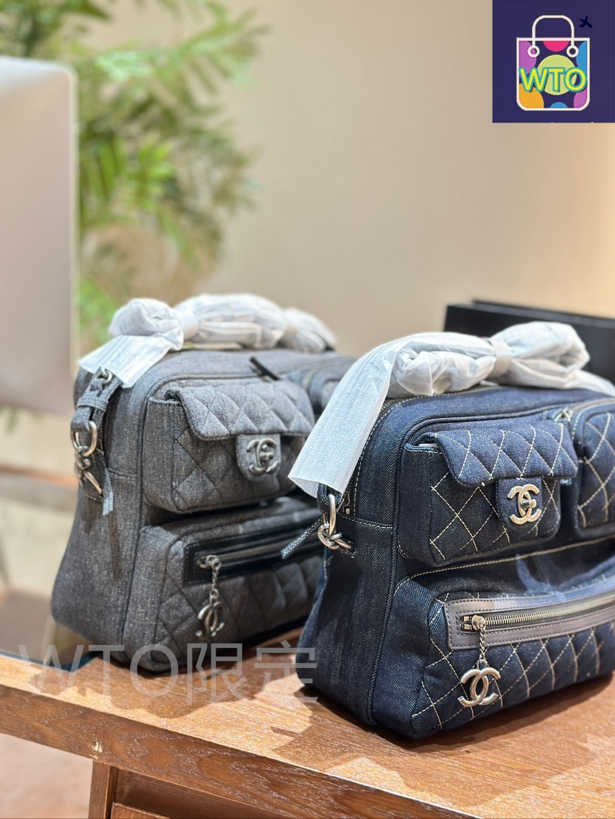 シャネル　デニム　ヴィンテージ CHANEL デニム ショルダーバッグ – VINTAGE SELECT SHOP MAISON