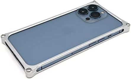 Amazonから発送 ギルドデザイン ソリッドバンパー シルバー iPhone 13 Pro Max