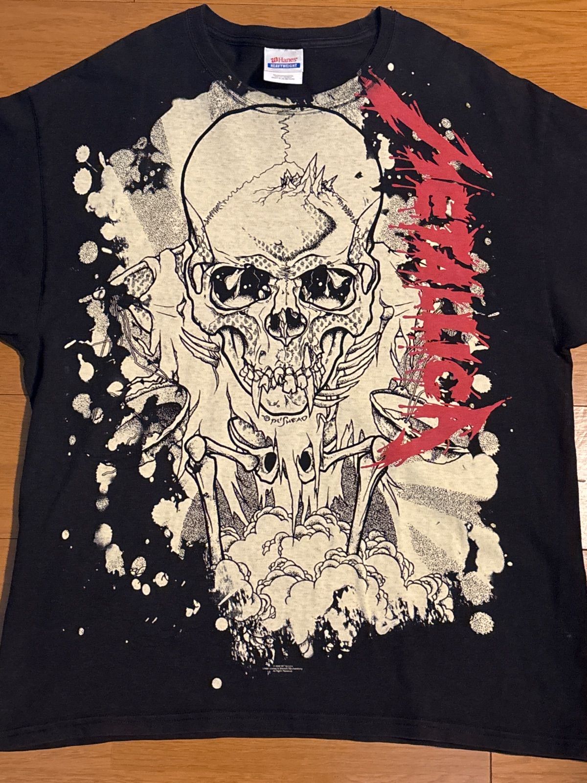 デッドストック llica メタリカ pushers パスヘッド ヴィンテージ tシャツ バンドtシャツ バンT ガンズ アクセルローズ メガデス アイアンメイデン ヴァンヘレン AC/DC エアロスミス メタル ヘビメタ バンド ハードロック