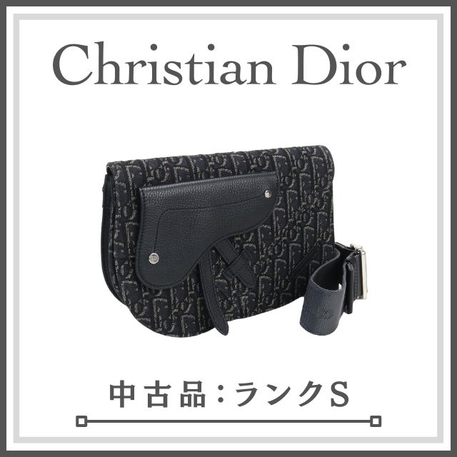 Christian Dior クリスチャンディオール サドルショルダー 1ADPO095 ボディバッグ レディース