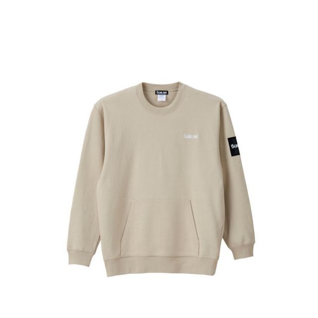 サンライン フィッシングウェア マーシュピアルスウェットシャツ  XXL  サンドベージュ サンライン マーシュピアルスウェットシャツ SUW-15215 サンドベージュ