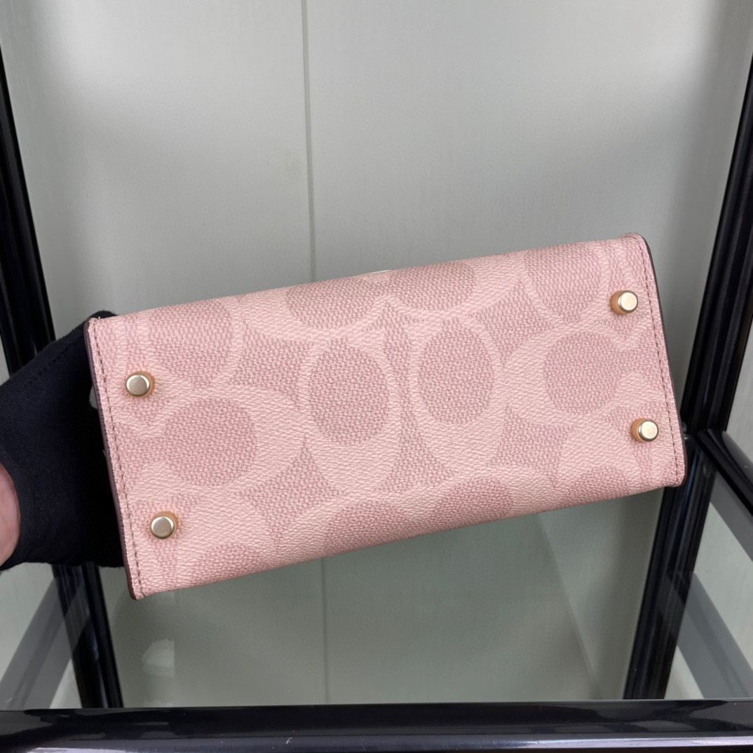 COACH CY676 ハンドバッグ ショルダーバッグ トートバッグ ピン