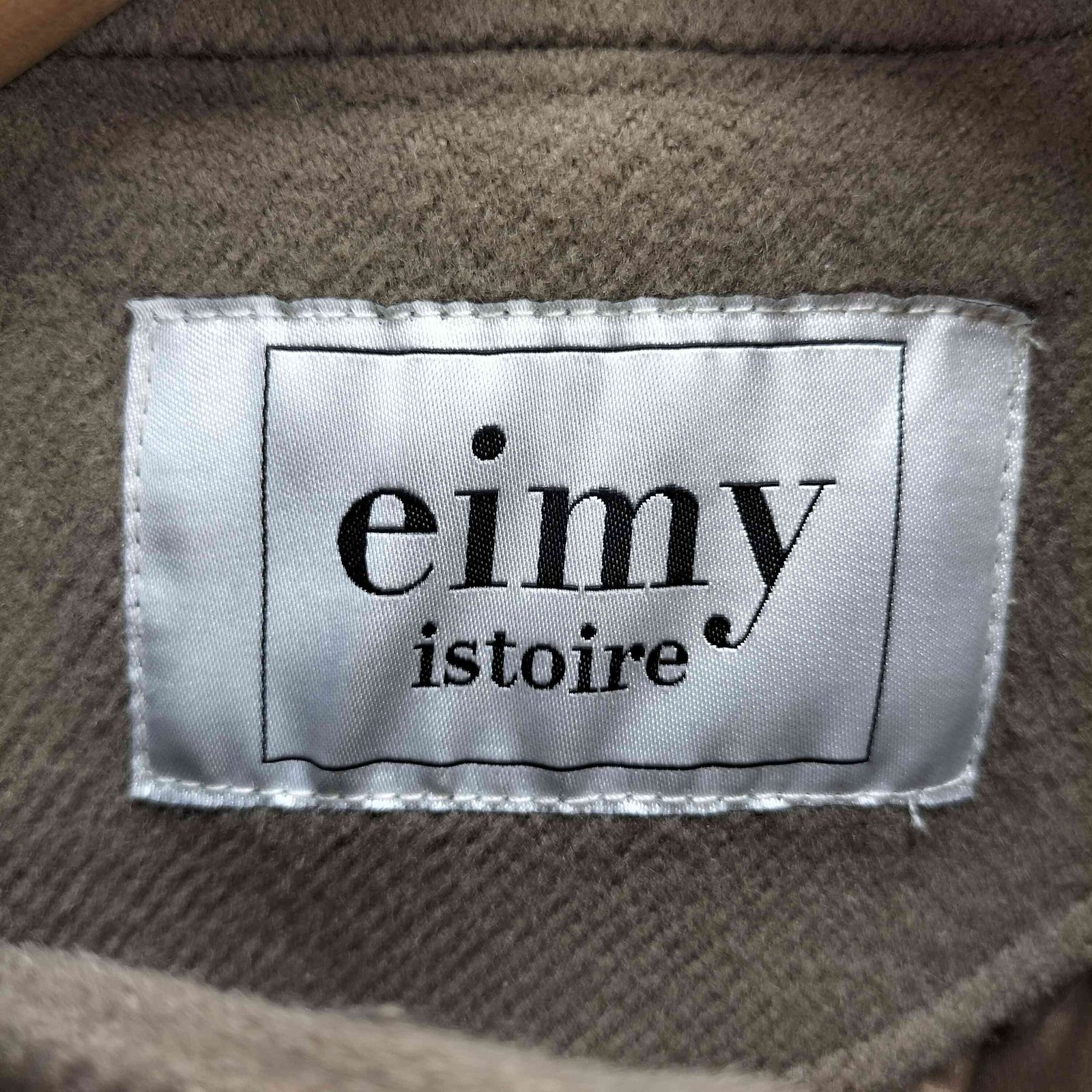 エイミーイストワール eimy istoire パイピングマントコート
