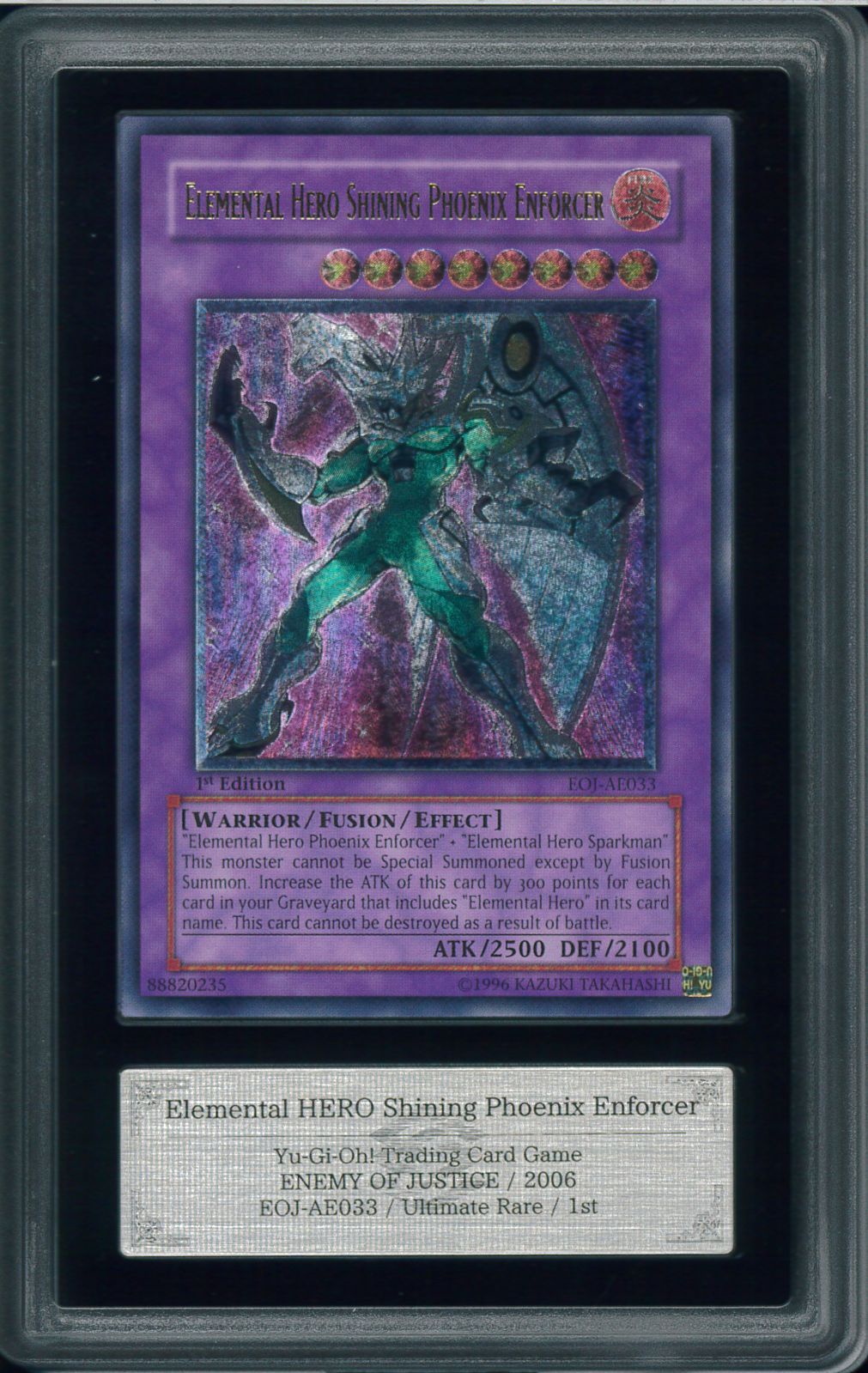 ARS10+ 遊戯王カード ELEMENTAL HERO SHINING PHOENIX ENFORCER EHERO
