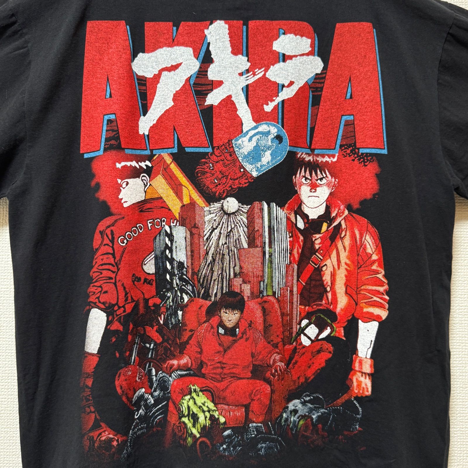 アキラ Tシャツ Lサイズ ブラック 90s USA製 スクリーンスターズ 
