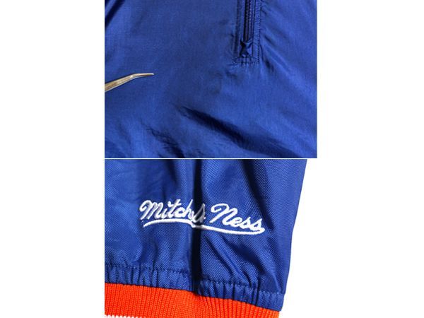 ミッチェルアンドネス ニューヨーク ニックス ナイロン ジャケット NBA L Mitchell&Ness ナイロンジャケット Mitchell ＆ Ness NBA THROW