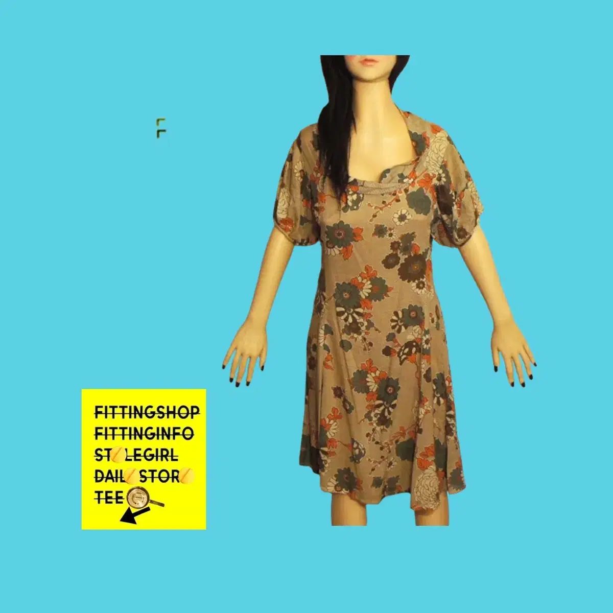 1400 オレンジミニワンピース ロング丈ワンピース 半袖ワンピース キャミソールワンピース ヴィンテージショップ レディースワンピース