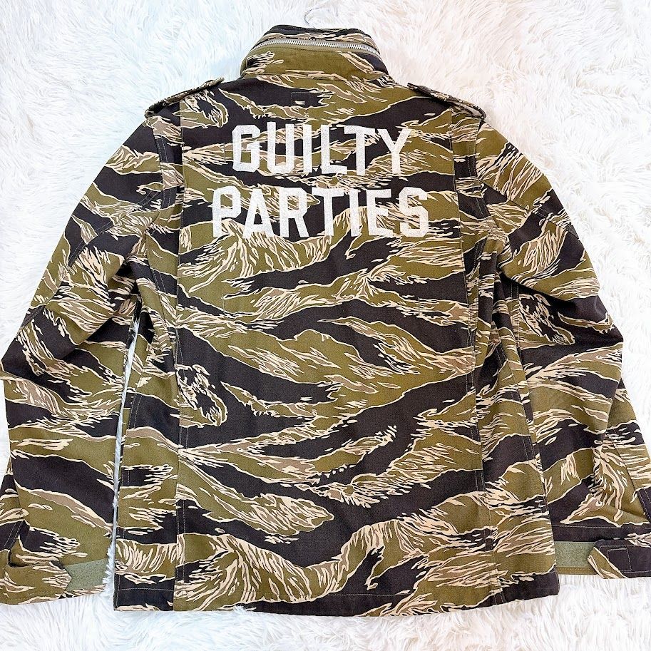THE GUILTY PARTIES 迷彩 ミリタリージャケット ワコマリア M-65 GUILTY PARTIES 迷彩ジャケット - メルカリ