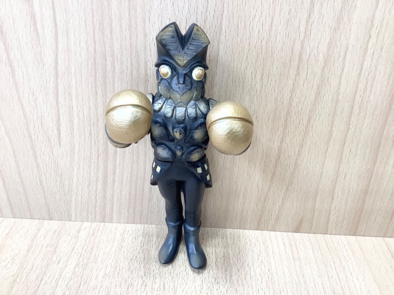 バルタン星人　ポピー　ミニソフビ　怪獣　ウルトラマン 1978年☆ポピー☆バルタン星人（足型あり）☆キングザウルス