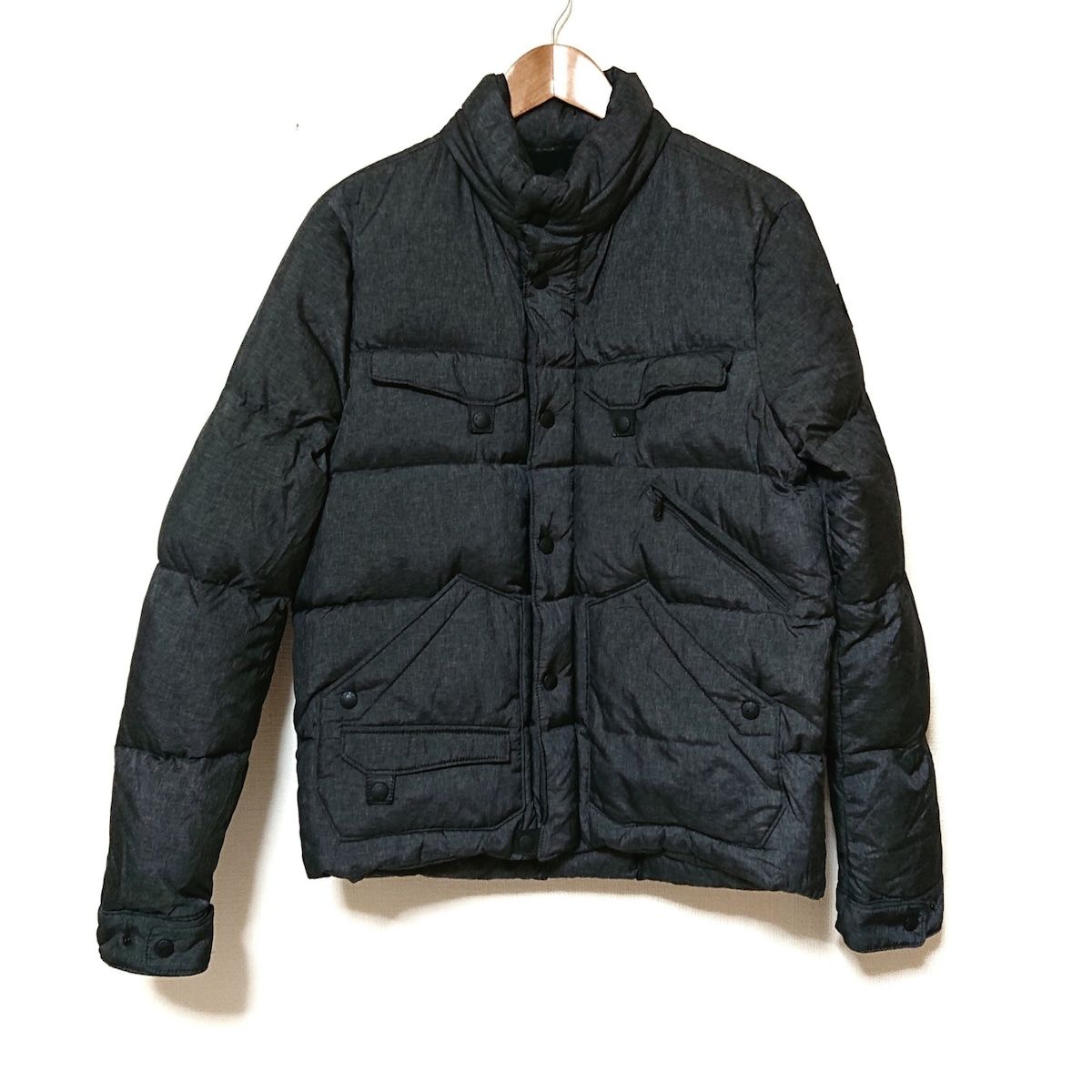 MONCLER(モンクレール) ダウンジャケット サイズ2 M メンズ HAVOC ダークグレー 長袖/秋/冬 - メルカリ