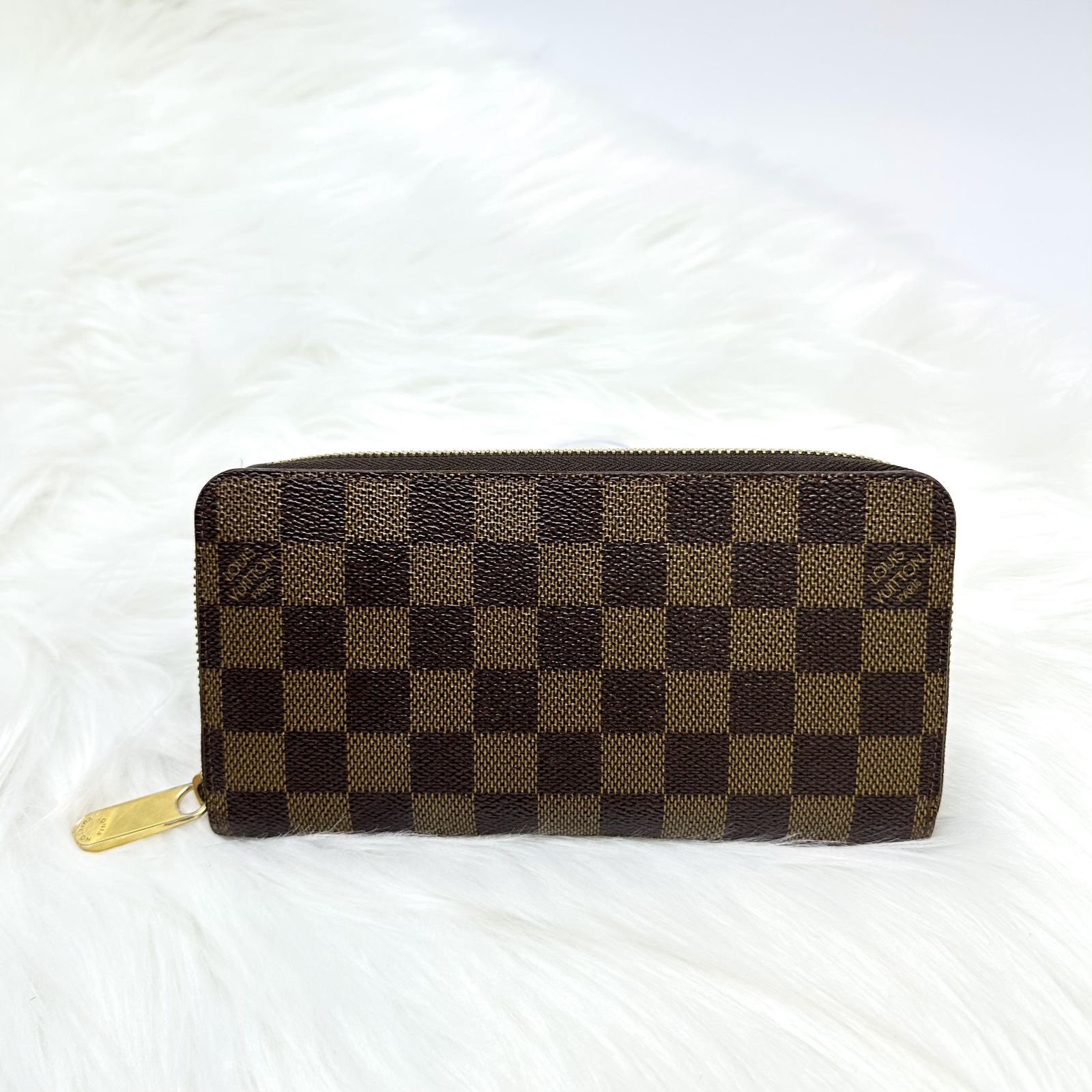 LOUIS VUITTON ルイヴィトン N60015 ダミエ ジッピーウォレット 財布