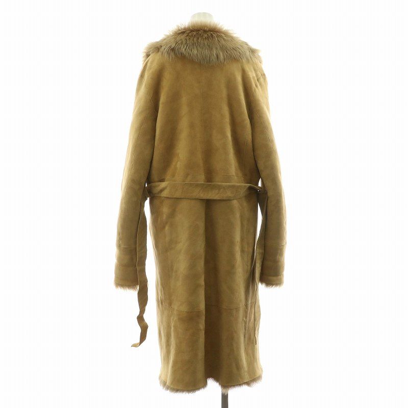 バーニーズニューヨーク BARNEYS NEW YORK ファーコート ムートン 