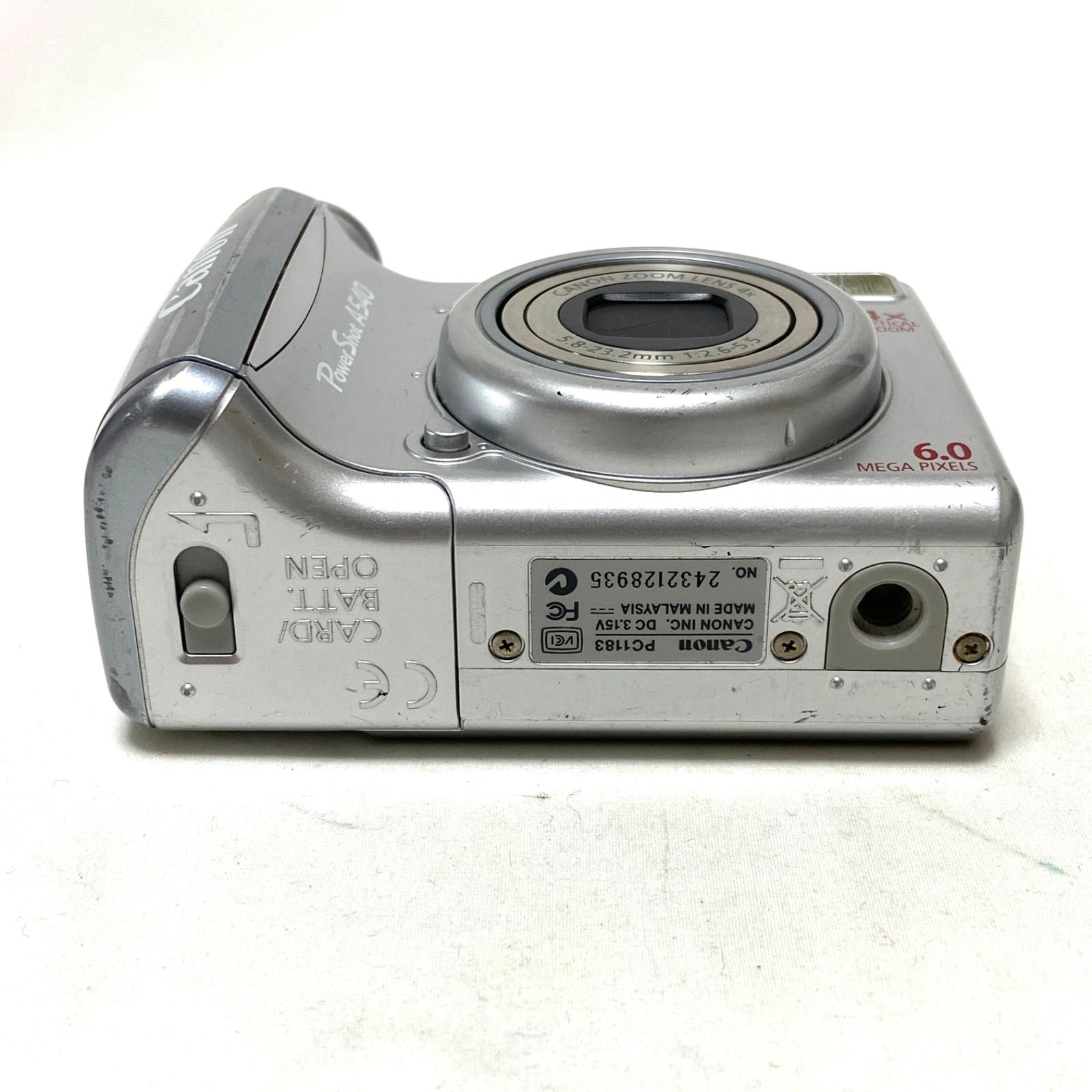 Canon キャノン PowerShot A540 パワーショット コンパクトデジタル