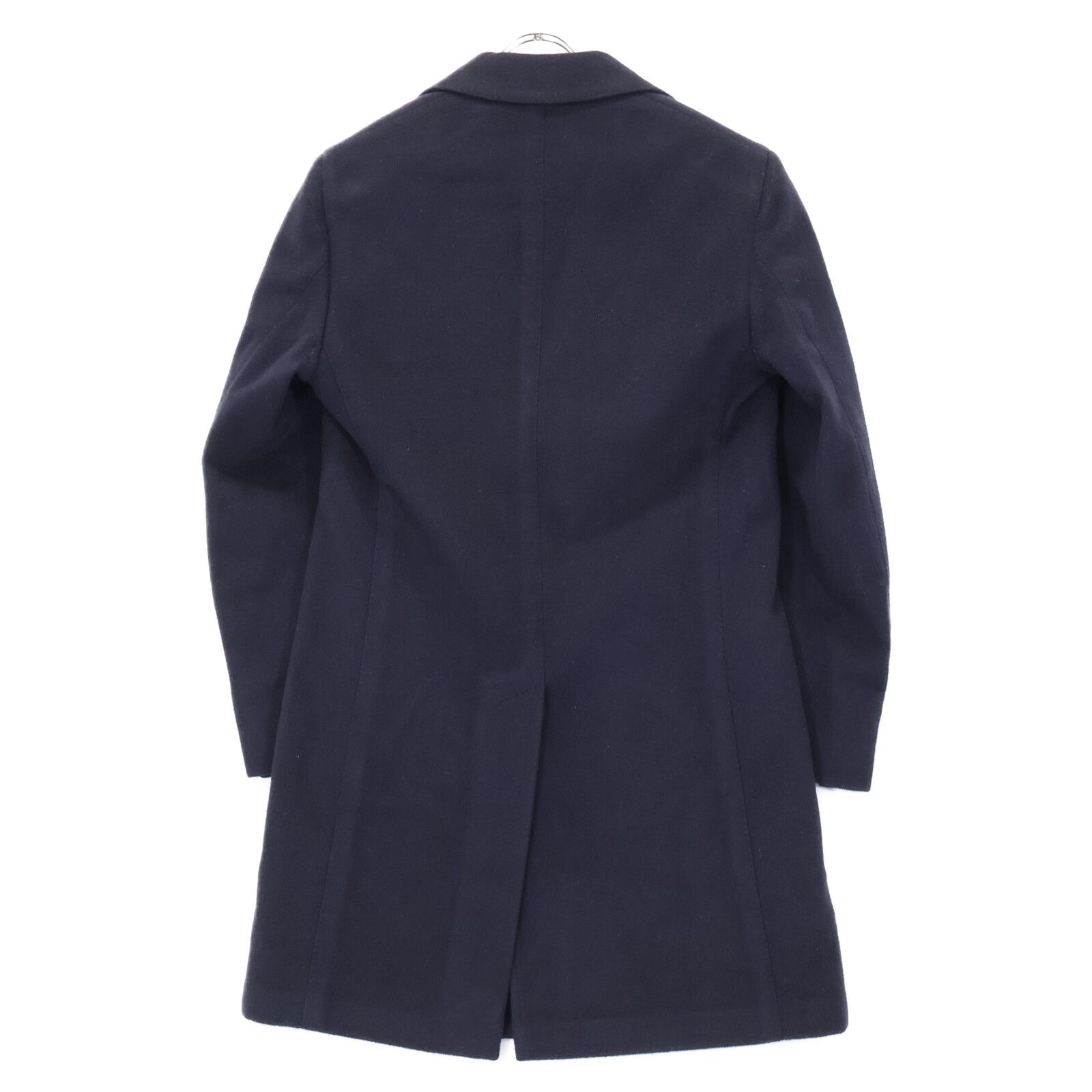 LARDINI ラルディーニ JL23143AQ ネイビー ウール 3Bチェスターコート 42 LARDINI ラルディーニ JL23143AQ ネイビー ウール 3Bチェスターコート 42