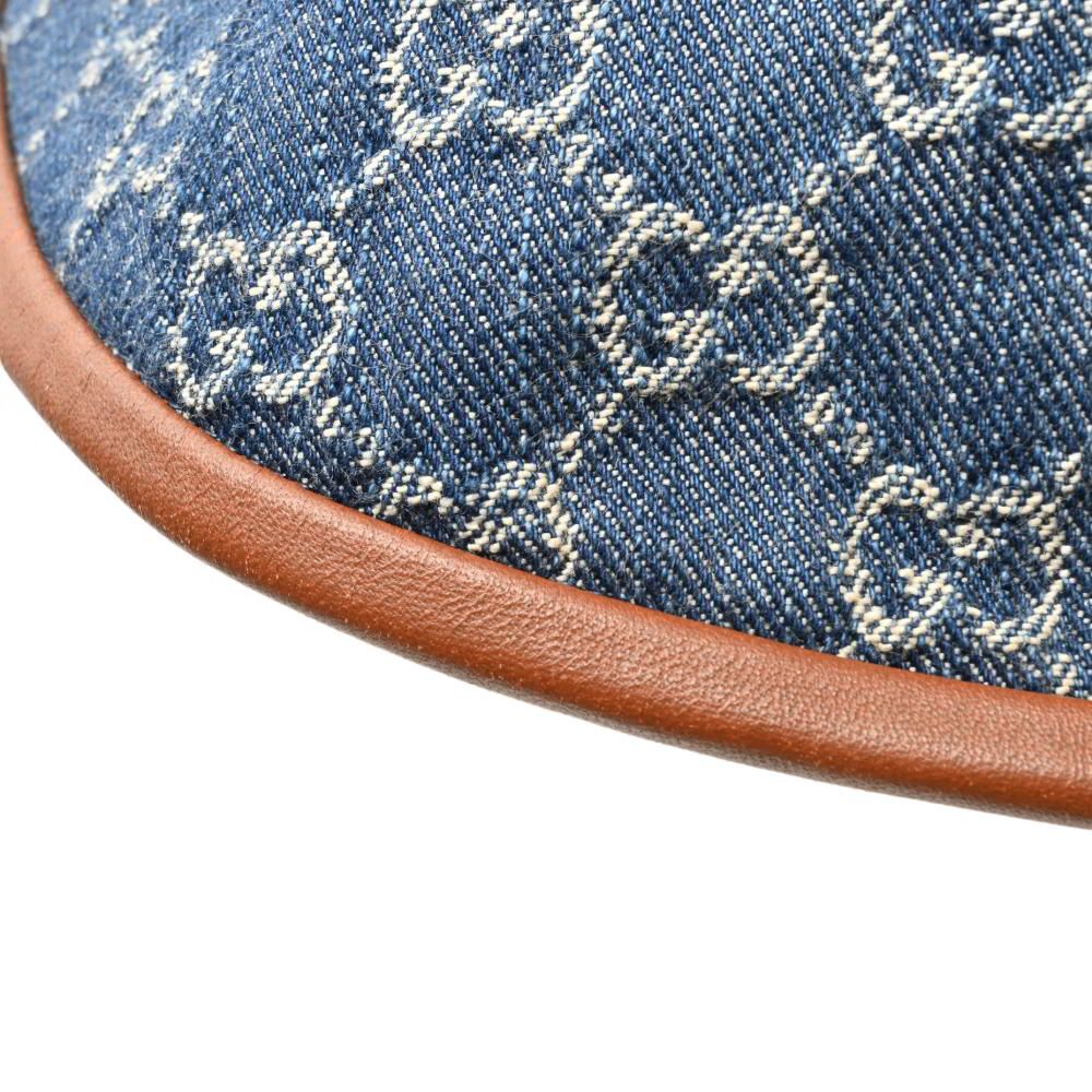 超美品 GUCCI デニム バケット GUCCI GGデニム バケットハット - メルカリ