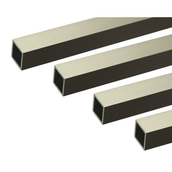 14営業日以内発送 ハイロジック 4549396006242 3100624 アルミ角パイプ 1m 2．0x75x75mm ステン 4入 沖縄離島販売不可