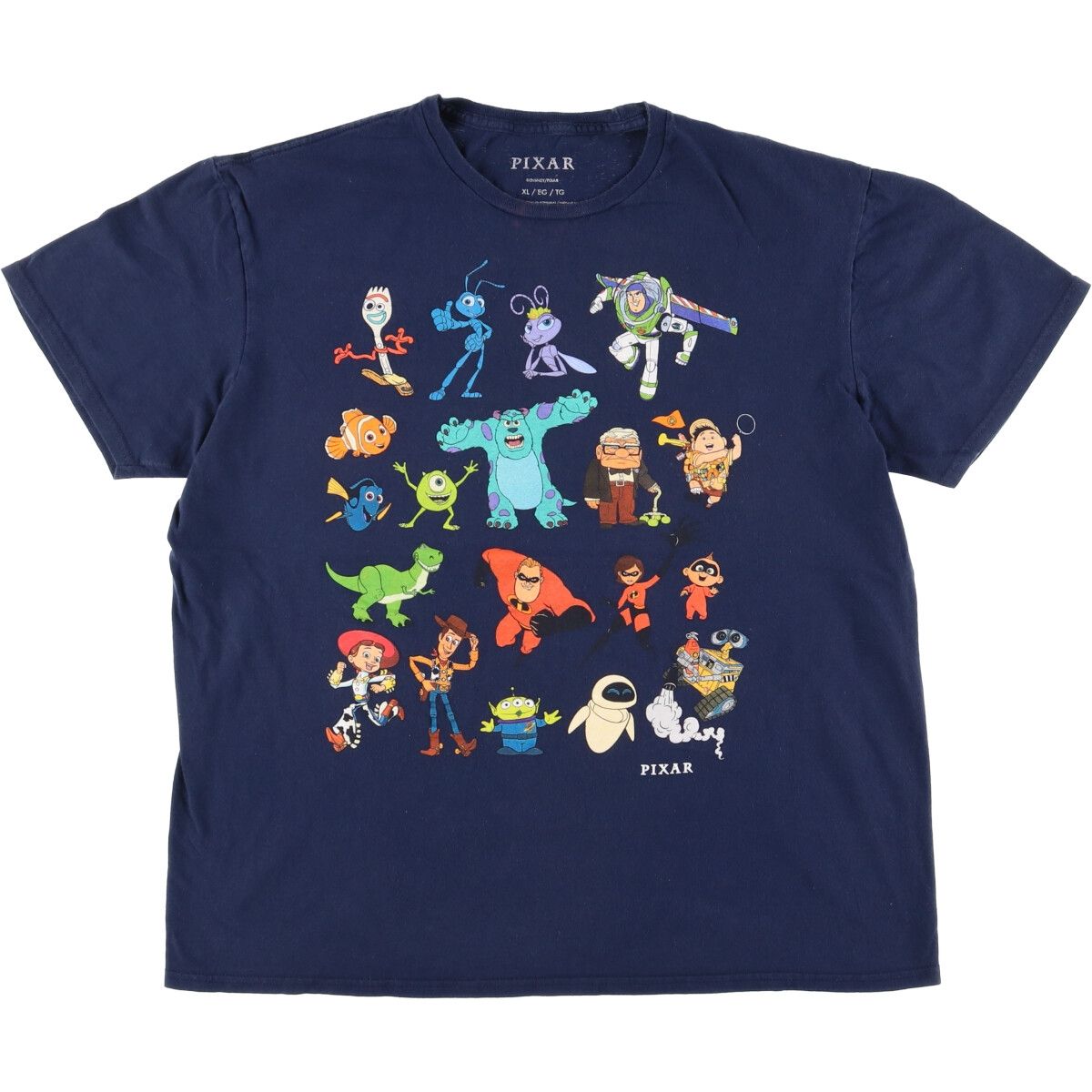 古着 PIXAR ピクサー キャラクタープリントTシャツ メンズXL /eaa442916 【中古】/eaa442916