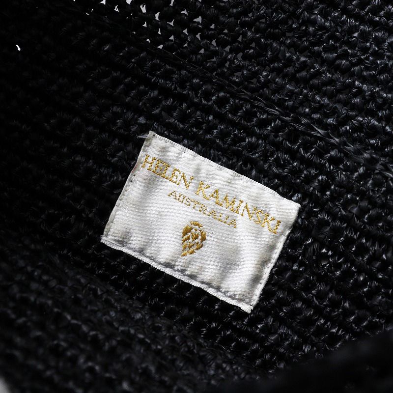 ヘレンカミンスキー HELEN KAMINSKI ラフィア フラップ ショルダー