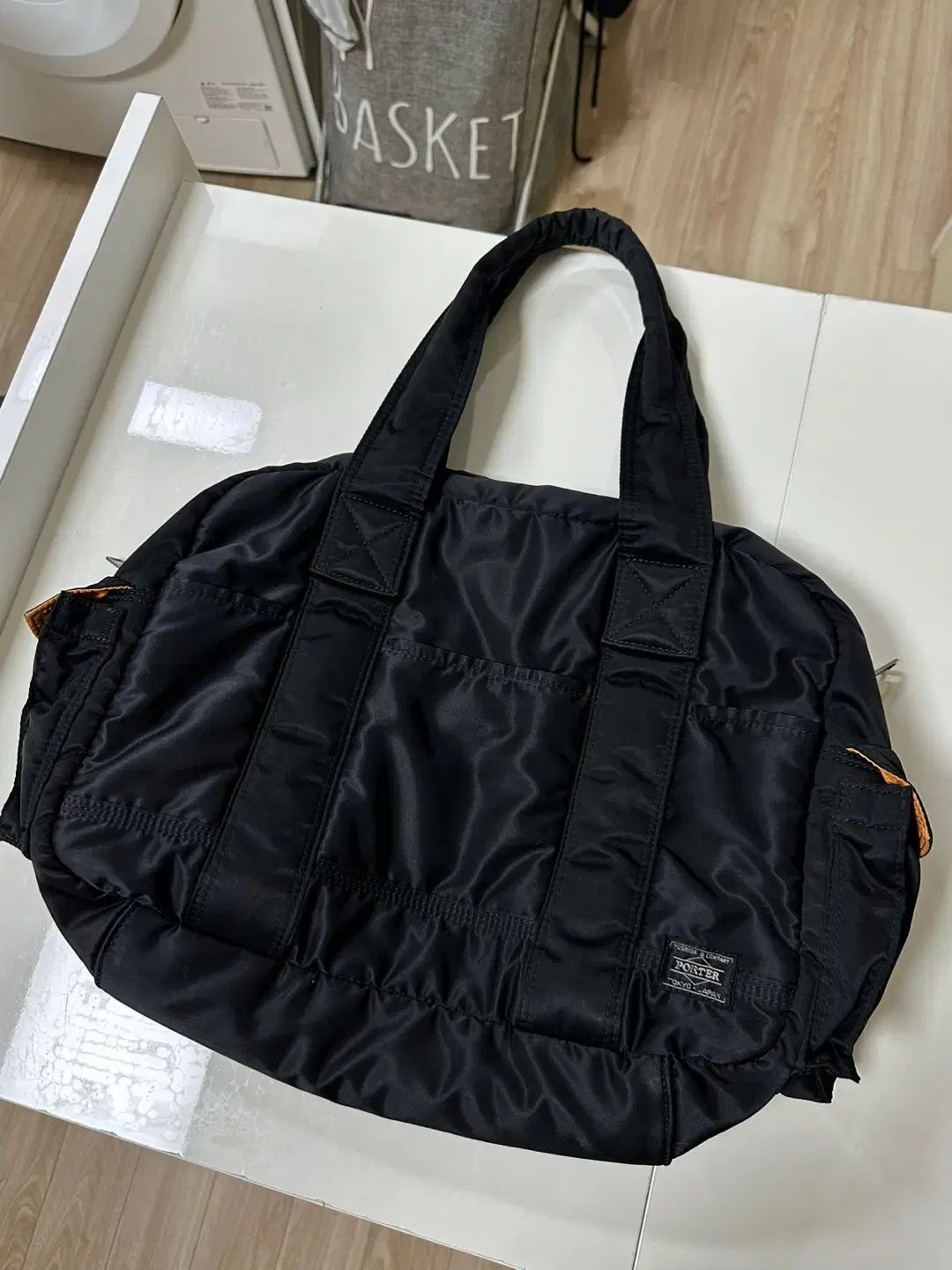 PORTER TANKER 2way ダッフルバッグ ボストンバッグ黒 特大 TANKER